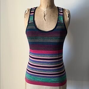 Marc Jacobs glitter tank top size small